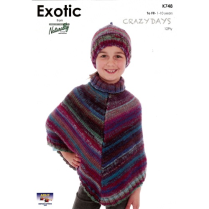 (KX 748 Poncho and Hat)